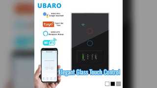 Luxury Glass Touch Switch Dual Control