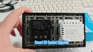 Commutateur intelligent WIFI EU-157UC-Noir