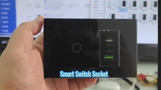 UBARO 118US 1-Gang UC commutateur et prise intelligents